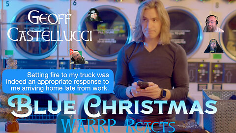 CHRISTMAS COULD NEVER BE BLUE WITH GEOFF CASTELLUCCI! WARRP Reacts to Blue Christmas