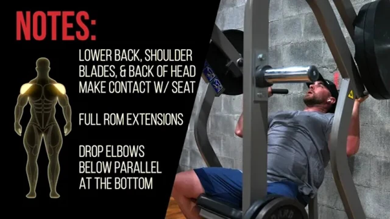 Machine Overhead Press