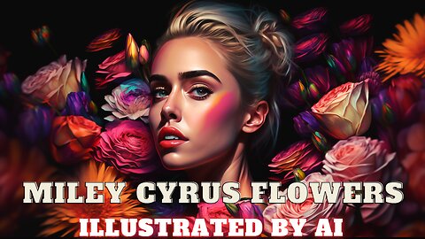 Miley Cyrus- Flowers But Every Line Is Illustrated By AI