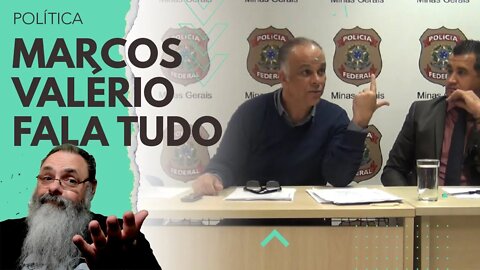 MARCOS VALÉRIO bate com a língua nos dentes e ENTREGA a SINISTRA ligação do PT com o PCC