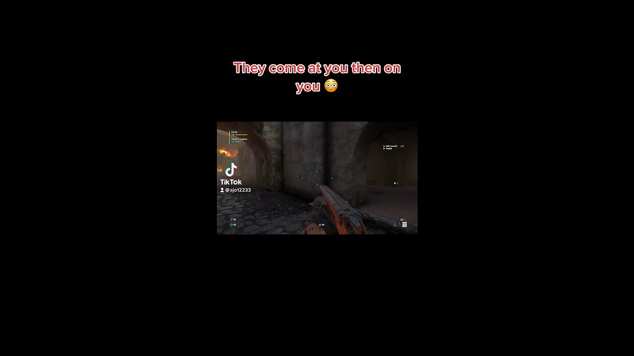 They come at you then on you 😳