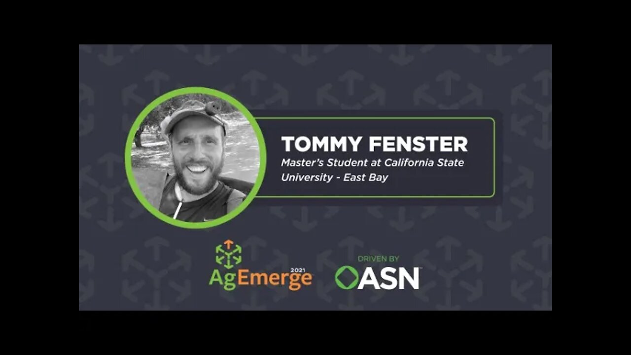 AgEmerge 2021 - Tommy Fenster Ecdysis and CSU East Bay