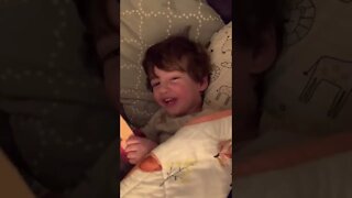 Grant Reading at Night Night
