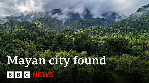 Ancient Mayan city discovered in Mexico jungle by accident | BBC News