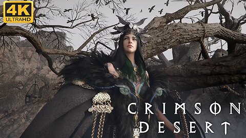 Crimson Desert: Hexe Marie Boss Fight Gameplay | Intense Magic Duel in Stunning 4K!