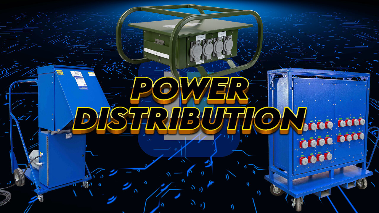 Power Distribution - Pad Mount Transformers, Spider Boxes, Portable Power