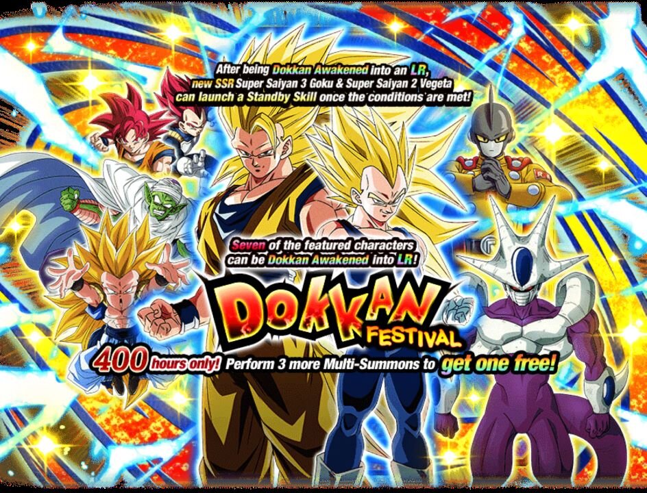 DBZ Dokkan Battle: 8th Anni - SSJ3 Goku & SSJ2 Vegeta Summons