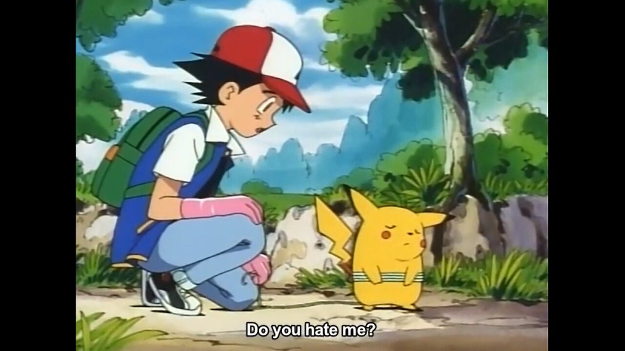 Pikachu doesn't like Ash