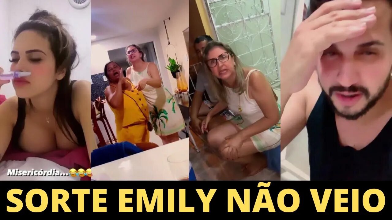 BABAL GUIMARÃES e a RESENHA Com a Sua FAMÍLIA Que Faz MÚSICAS DE DEBOCHE COM ELE E EMILY GARCIA