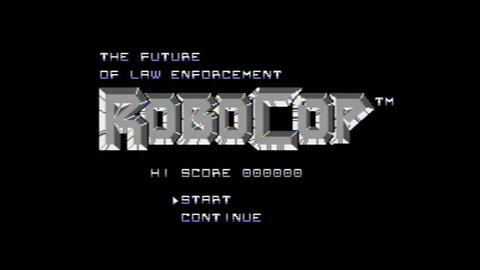 Robocop NES (1989) Intro