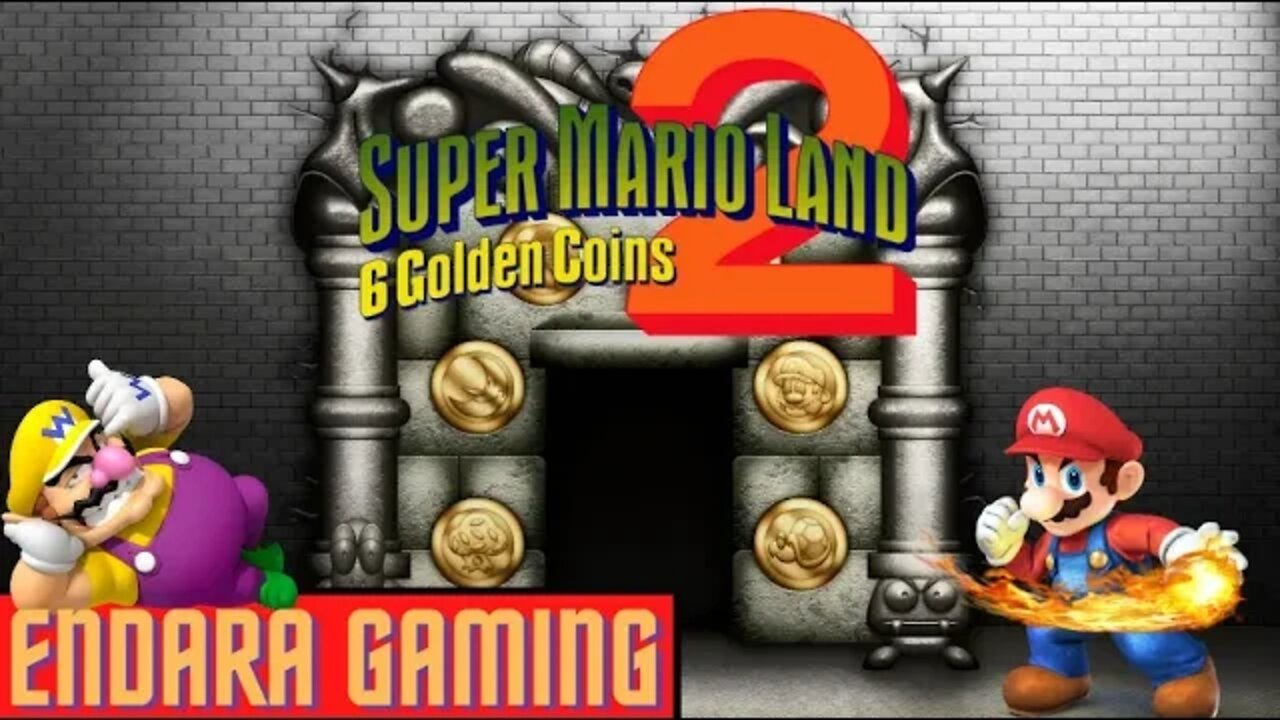 Super Mario Land 2: 6 Golden Coins (Game Boy) | Let's Play!