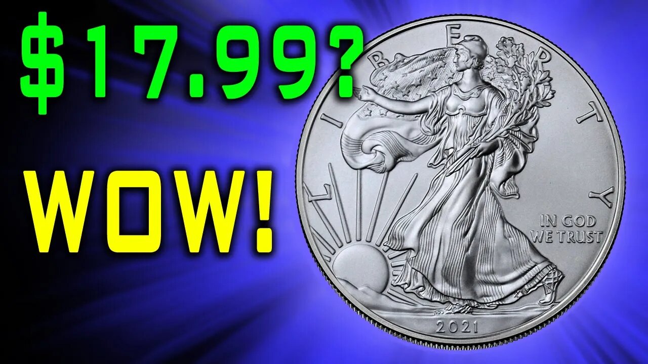 2021 Type 1 Silver Eagle for ONLY $17.99?