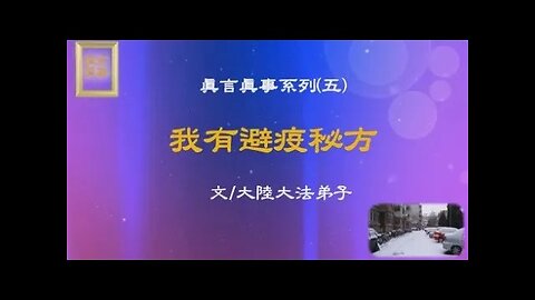 真相视频：真言真事系列（五）我有避疫秘方 2020.11.27