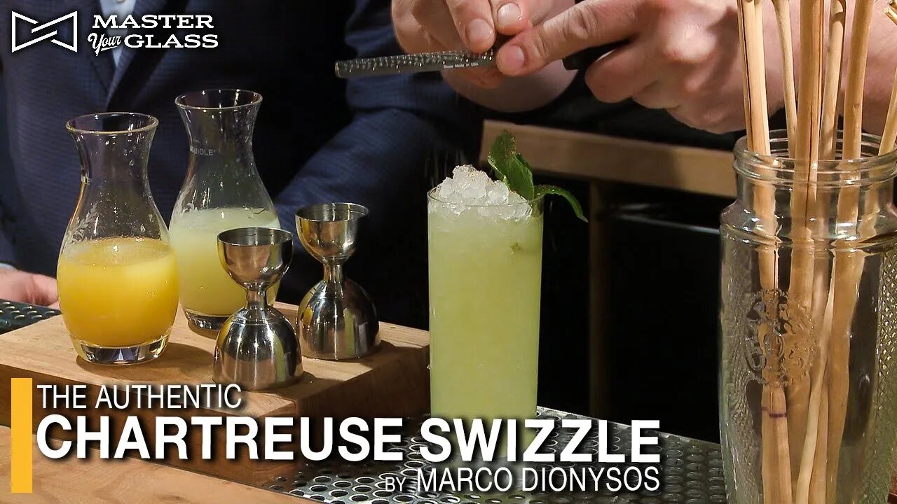 The Authentic Chartreuse Swizzle! | Master Your Glass