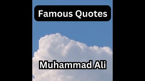 Muhammad Ali Quote #1