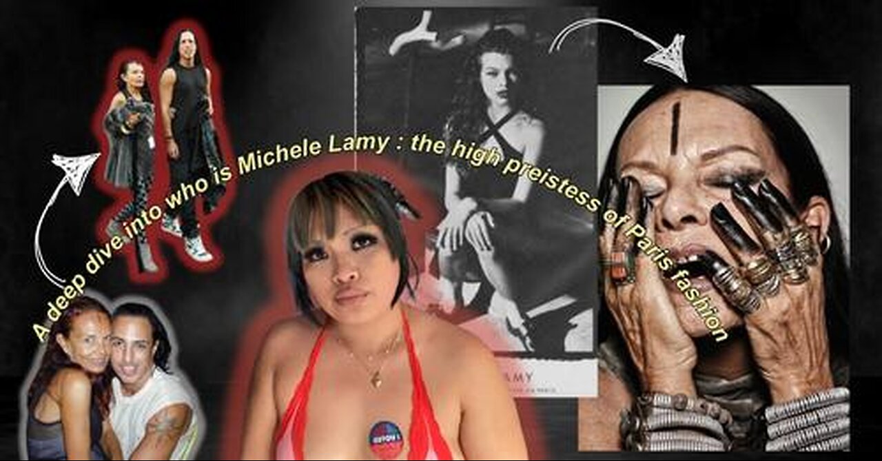 Who is Michele Lamy : The High Preistess of Paris fashion - angelbbkira