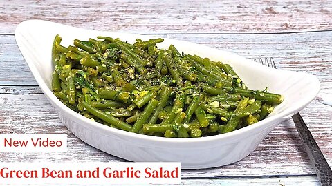 The BEST Green Bean Salad Recipe (Vegan + Vegetarian)