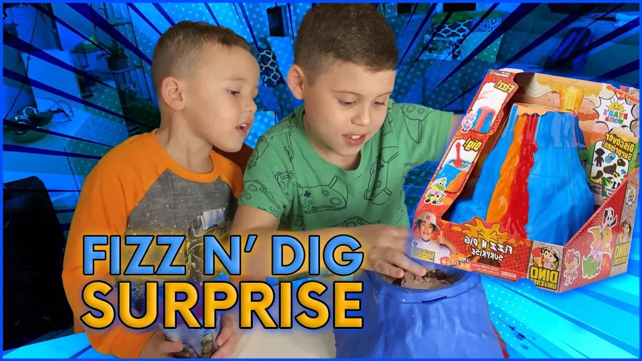 Opening the Fizz n' Dig Surprise!