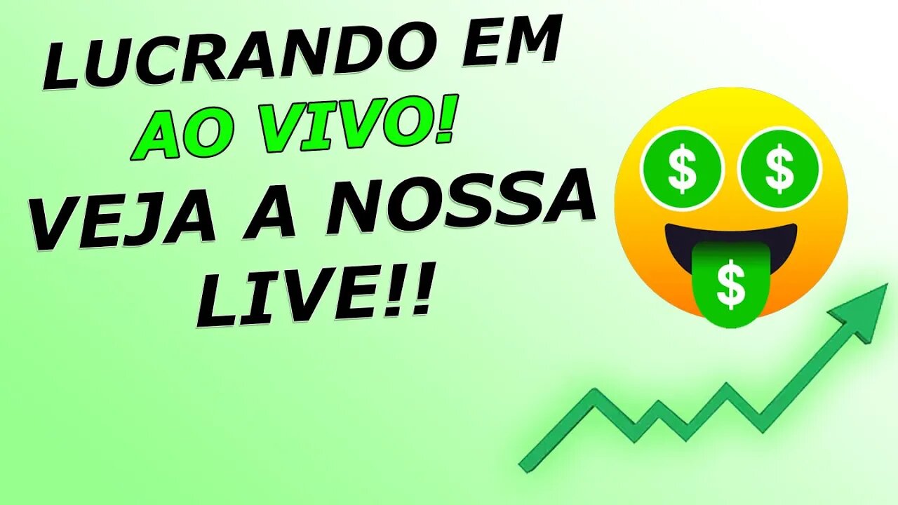 Operando Opções Binárias AO VIVO na IQ OPTION 😱 (Análise do Gráfico feita na live!)