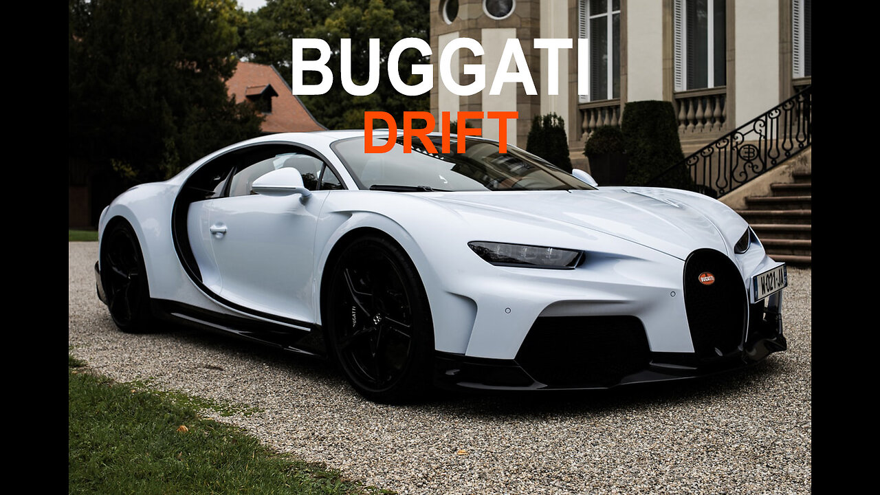 BUGGATI CHIRON Pur sport; 'C' the DRIFT