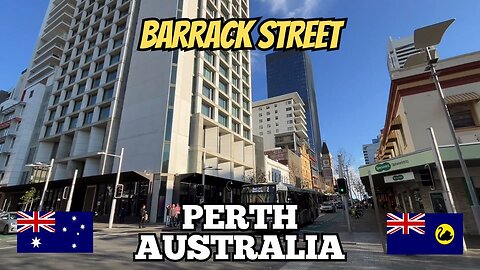 Exploring Perth Australia:A Walking Tour of Barrack Street 2024