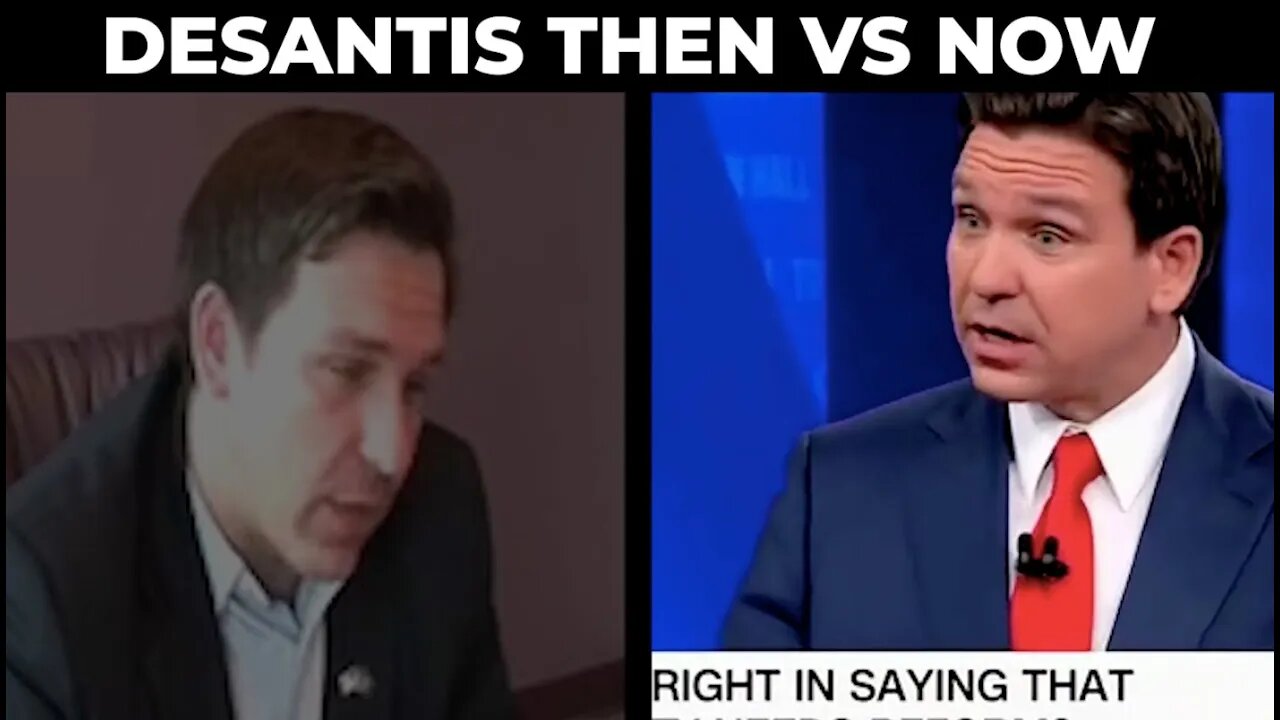 DeSantis Then Vs. Now on Social Security