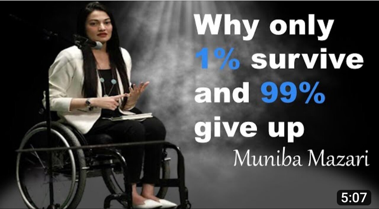 Muniba Mazari motivational speech for the next 50 years