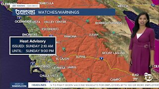 ABC 10News Pinpoint Weather for Sun. Sept. 12, 2021