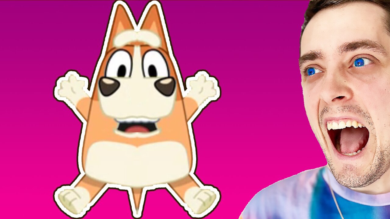 BLUEY TRY NOT TO LAUGH Reaction Bingo Ruins Everything!