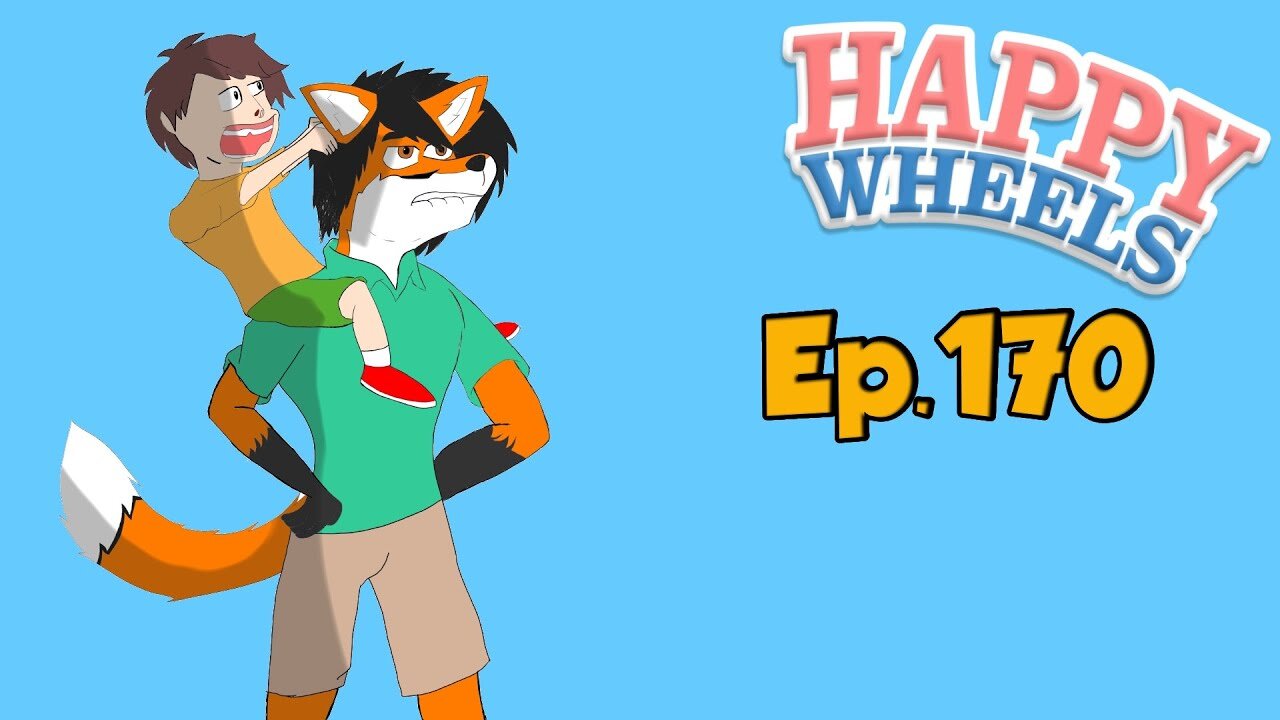 Happy Wheels[Ep.170]Bottle Run Level(quit) w/Tailsly