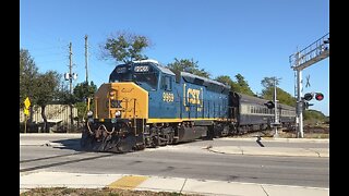 CSX Inspection Train