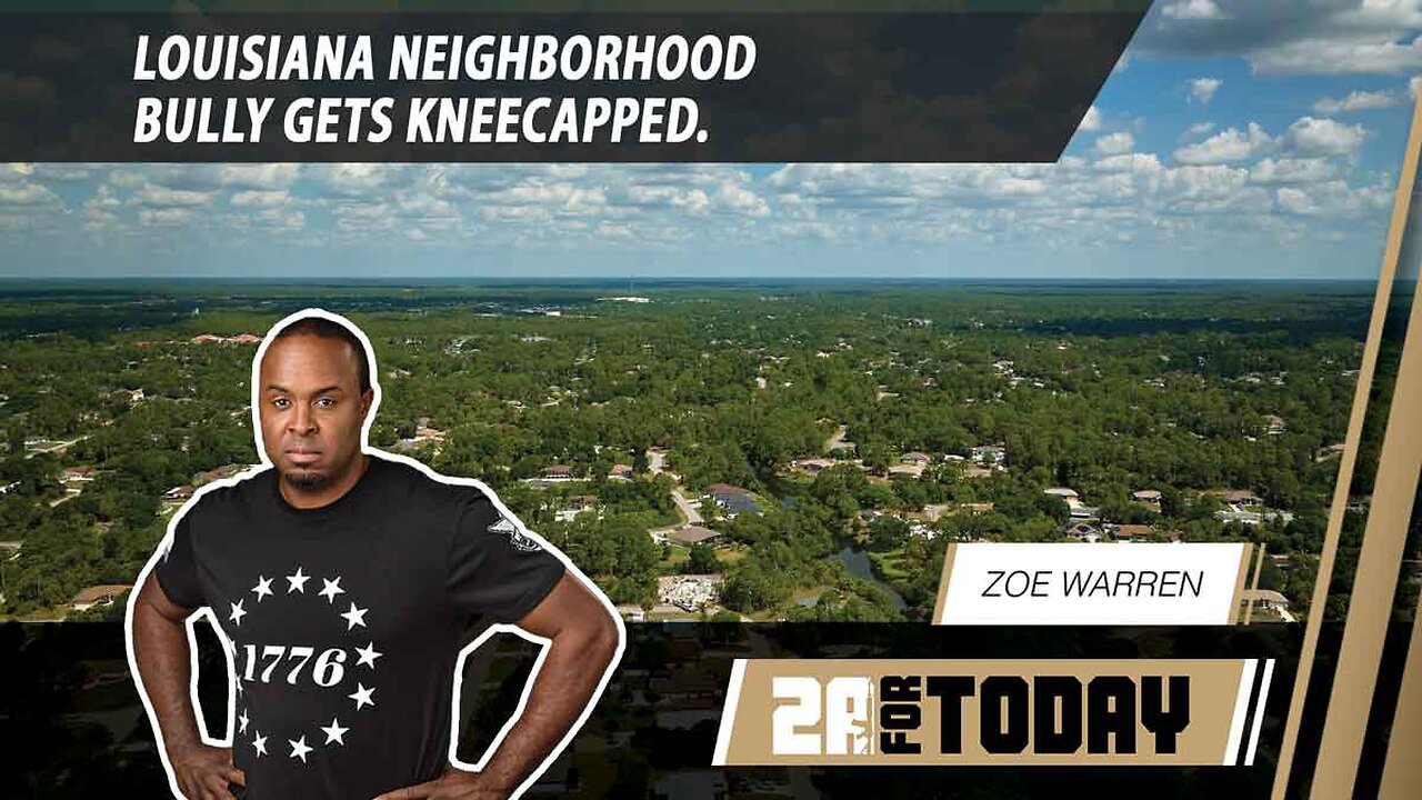 2A For Today | Gun Fight Discussion with SAF and a Neighborhood Bully Gets Kneecapped
