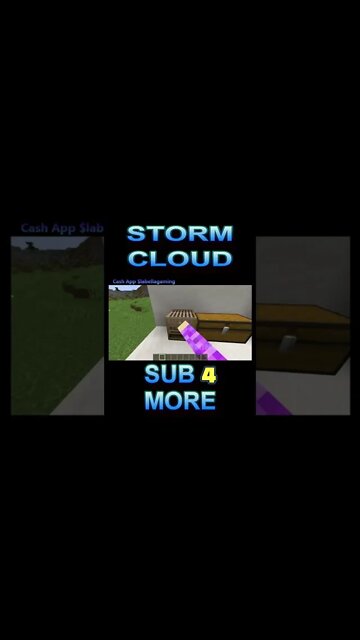 Minecraft: Storm Cloud Banner