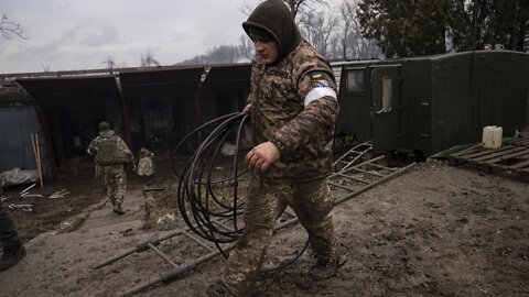 Ukraine's President Orders Full Military Mobilization