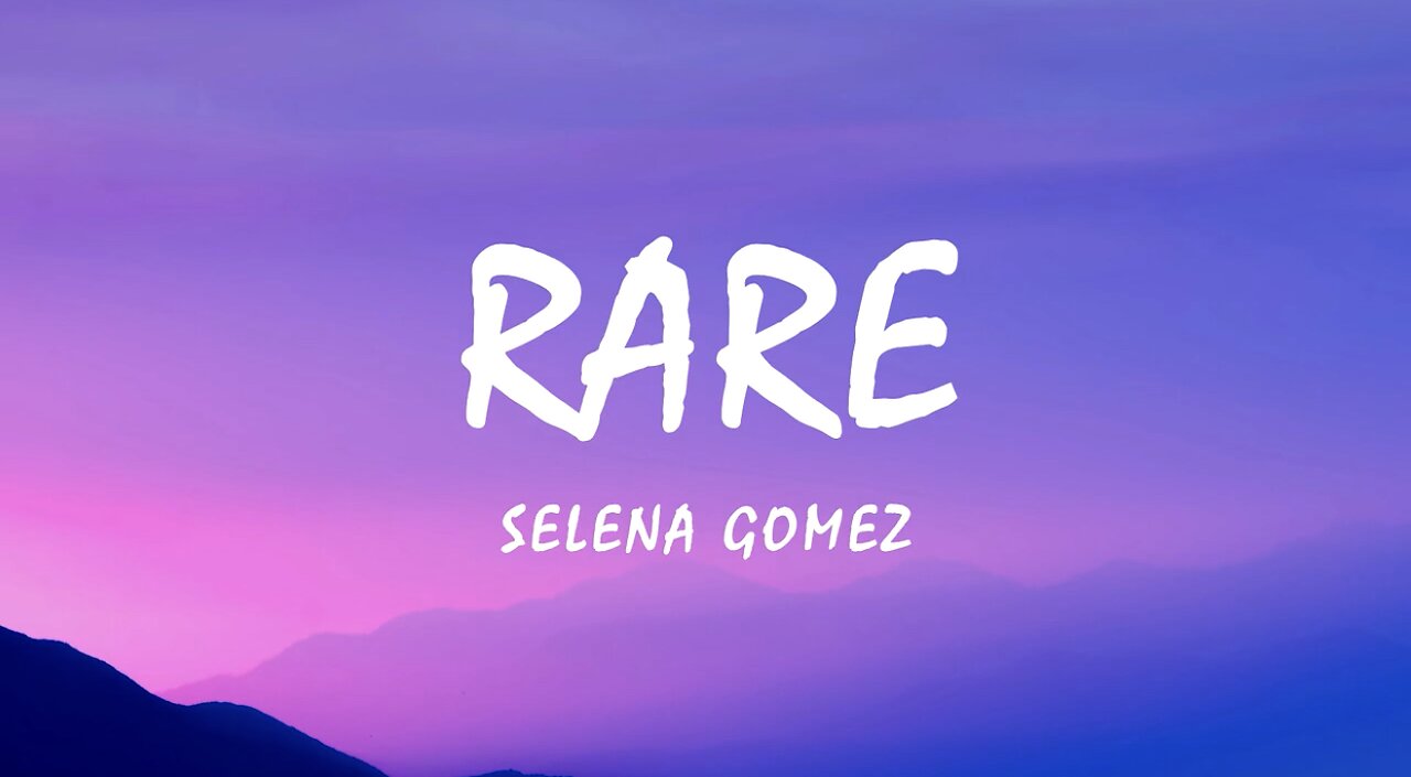 Selena Gomez- Rare (remix) lyrics