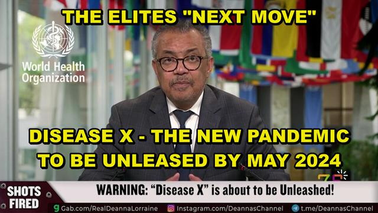 “DISEASE X” ABOUT TO BE UNLEASHED BY THE ELITES! 20 TIMES "DEADLIER" THAN COVID!