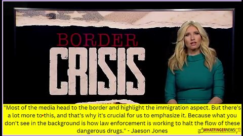 Most of the media head to the border and highlight the immigration aspect.