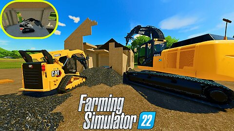 Demolishing an OLD House - Farming Simulator 22