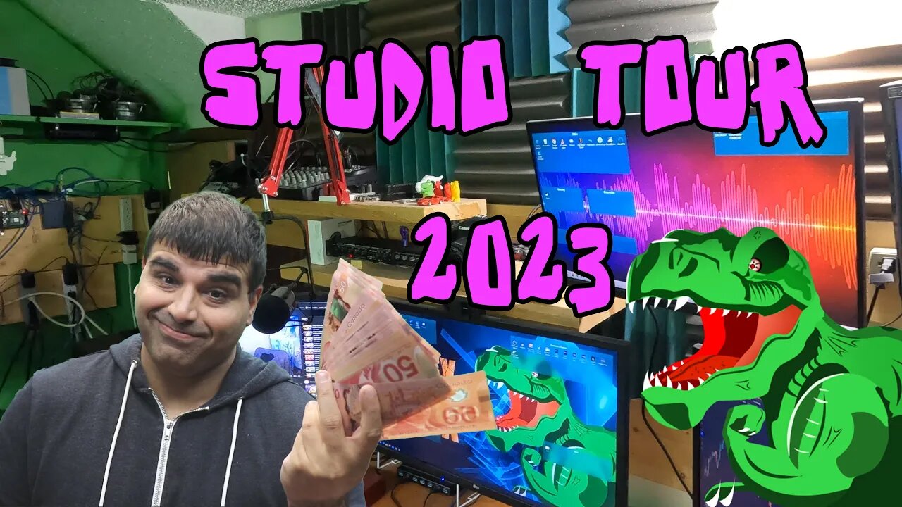 Studio Tour 2023 #tour #tech #streaming #gaming #homelab #homestudio #blackmagic #pcmr