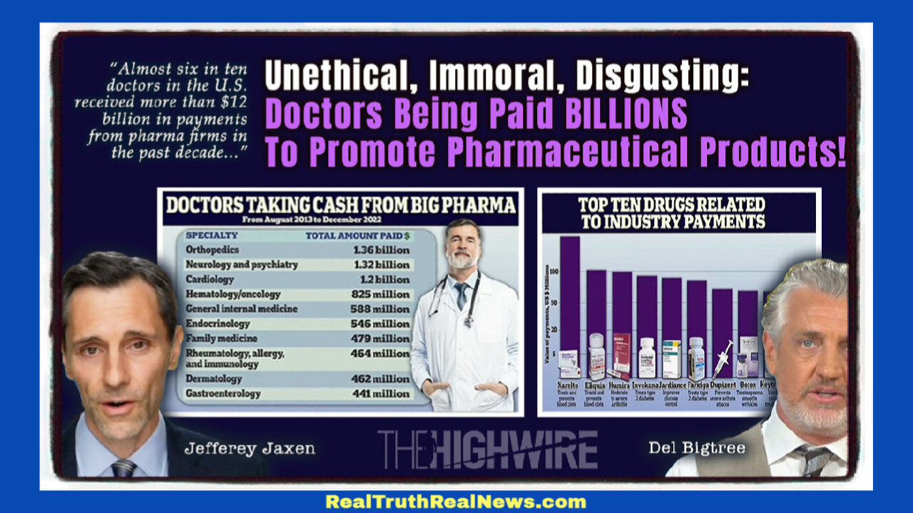 ⚕️ 🩺 Doctors Are Being Paid BILLIONS To Promote Pharmaceutical Products! HUGE Conflict of Interest!