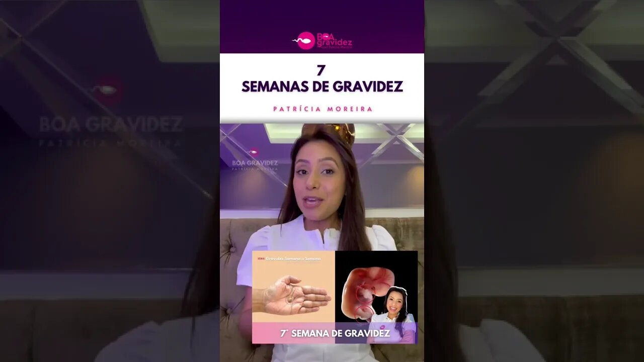 7 Semanas de gravidez #shorts