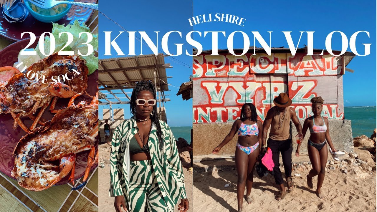 2023 KINGSTON JAMAICA VLOG | I LOVE SOCA PARTY, HELLSHIRE BEACH