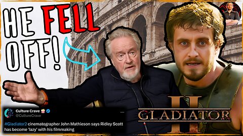 Gladiator 2 Cinematographer SLAMS Ridley Scott For Being LAZY!