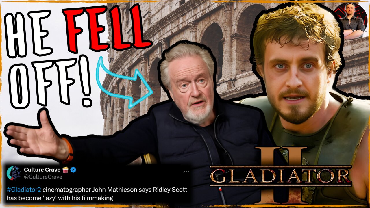 Gladiator 2 Cinematographer SLAMS Ridley Scott For Being LAZY!