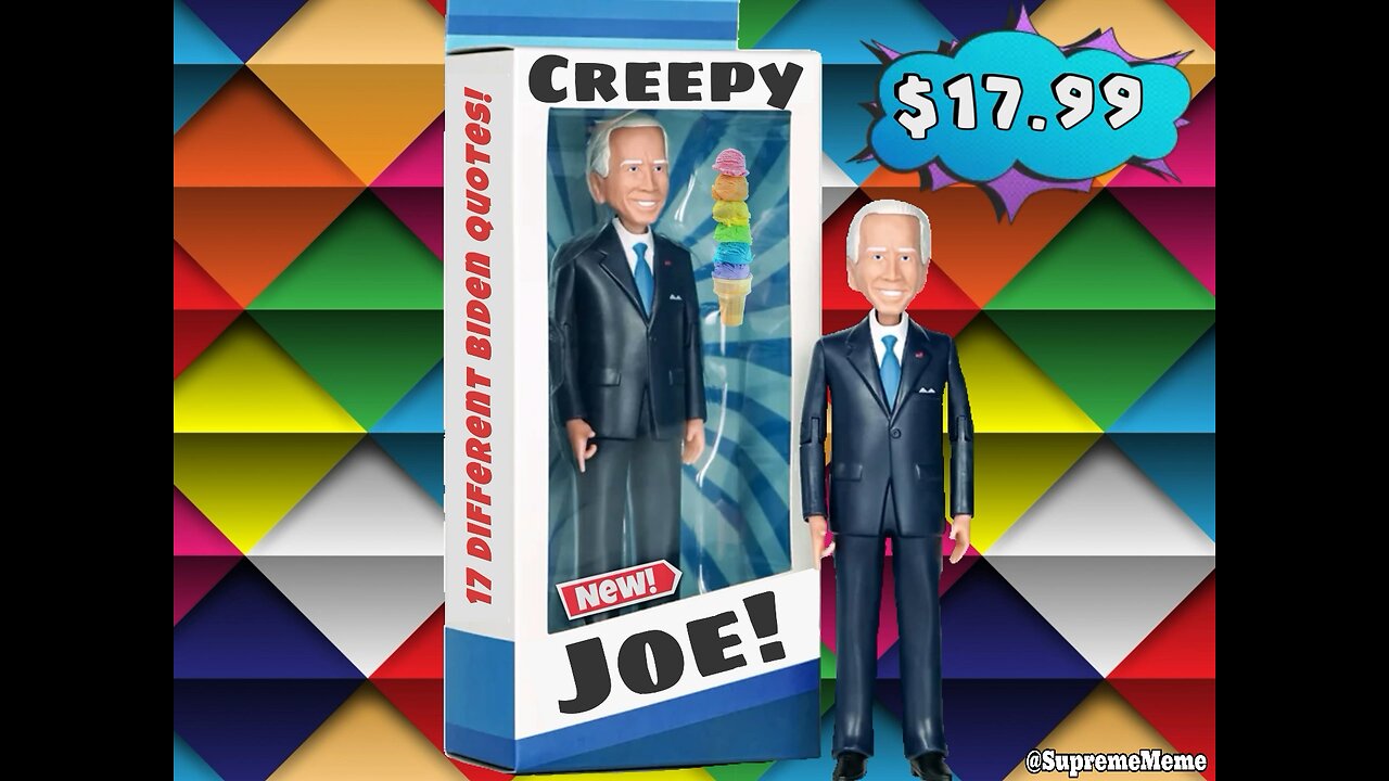 The Creepy Joe Action Figure! Seventeen Phrases!