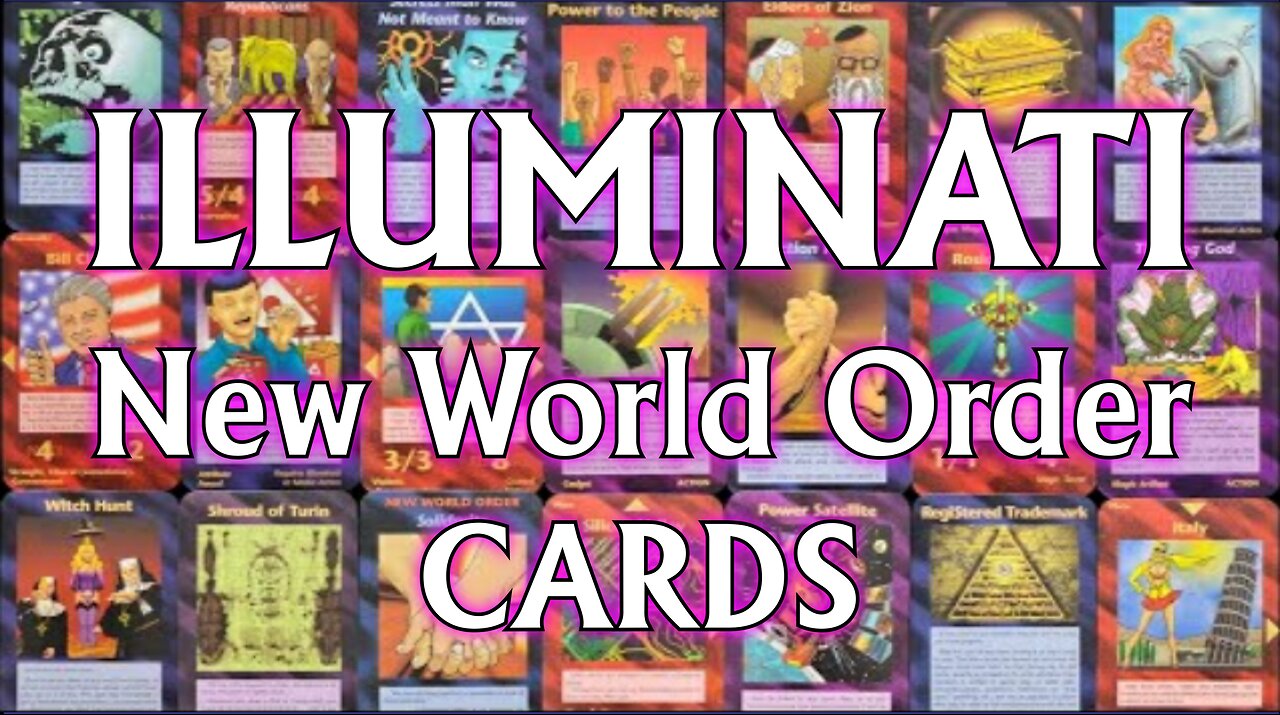 FUTURE SIGHT - ILLUMINATI - New World Order - ALL CARDS in HI-RES