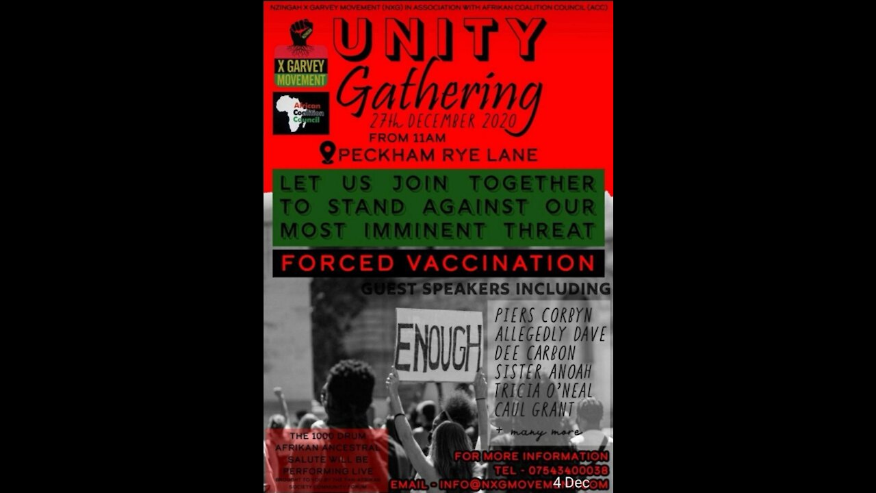 UNITY GATHERING LONDON