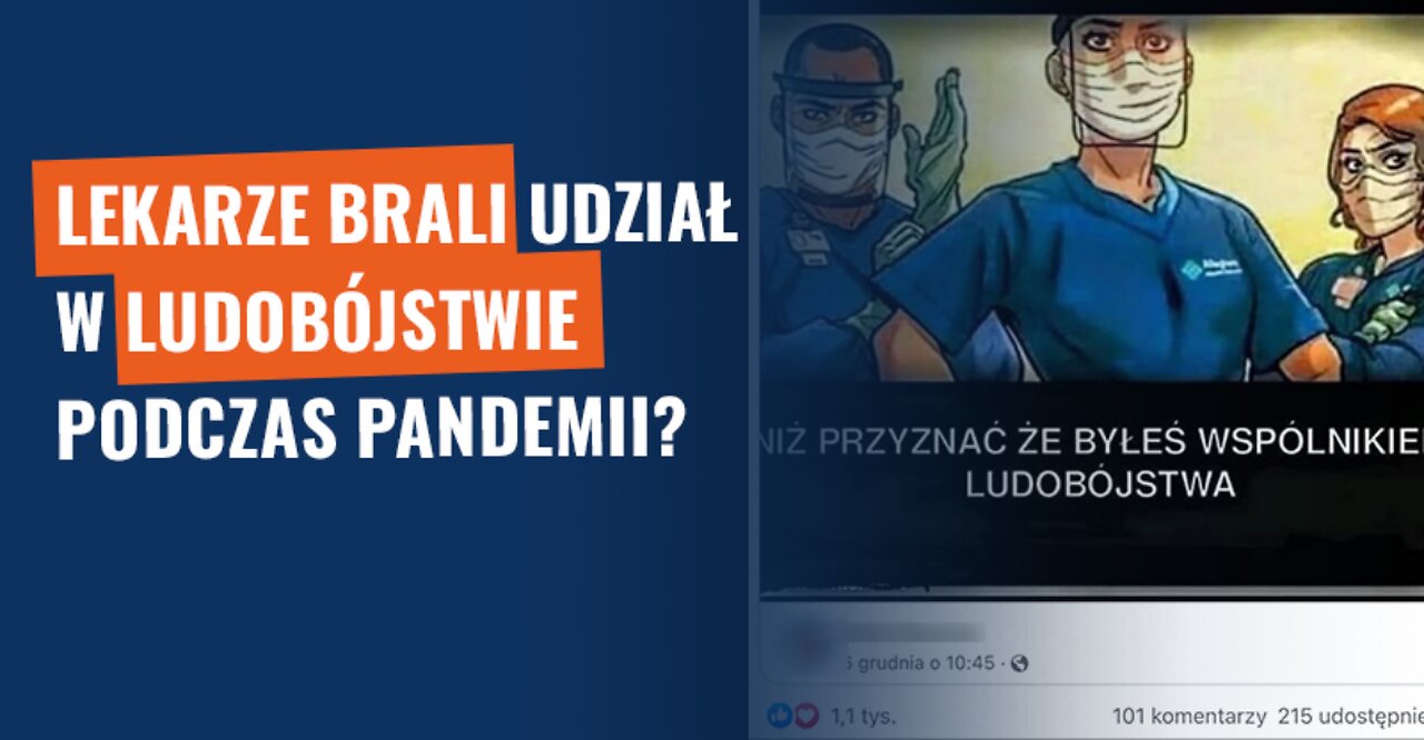 Ludzkie robactwo medyczne wypełzło spod kamienia i pokazało swoje prawdziwe ...