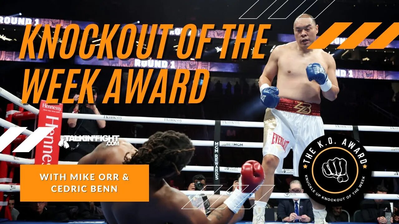 Zhilei Zhang KOs Scott Alexander | KO Award | TalkinFight.com