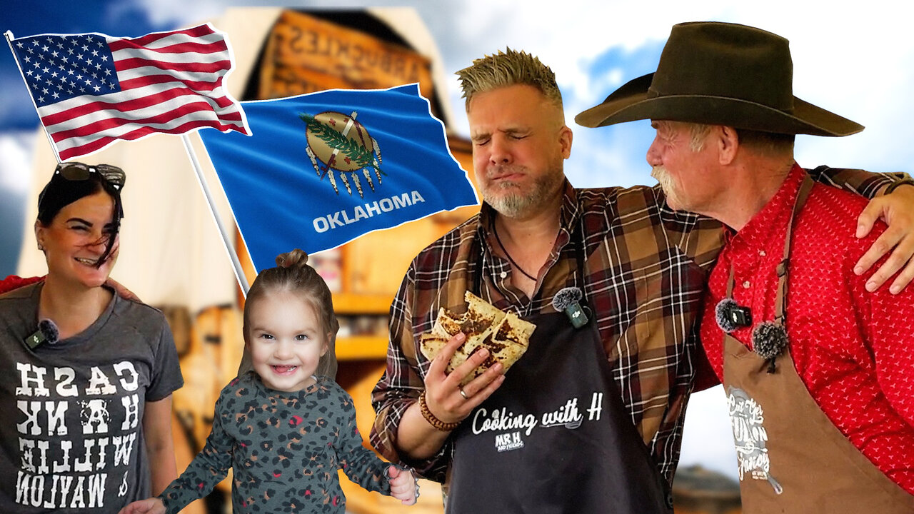 KENT ROLLINS Shows Brits Outdoor Cooking | (ft @CowboyKentRollins )